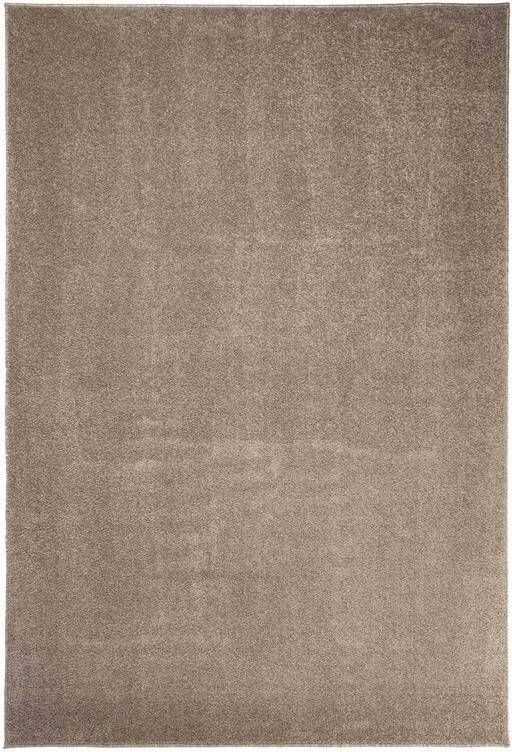 Tapeso Laagpolig vloerkleed Fine beige 100x300 cm