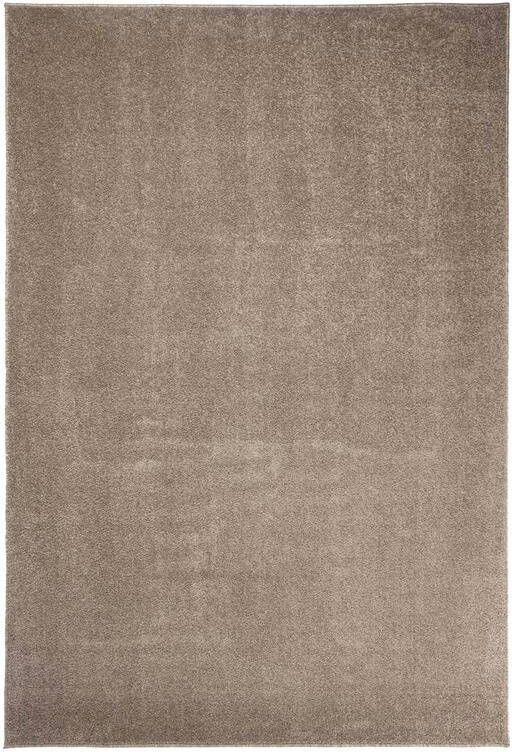 Tapeso Laagpolig vloerkleed Fine beige 80x150 cm