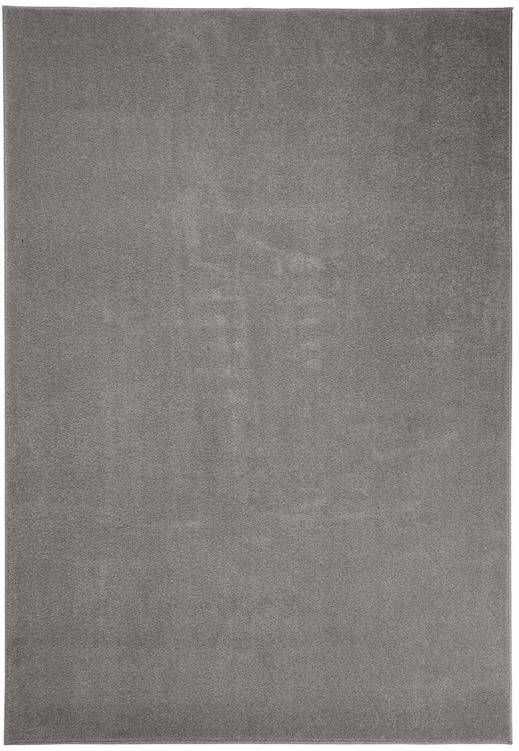 Tapeso Laagpolig vloerkleed Fine lichtgrijs 60x110 cm