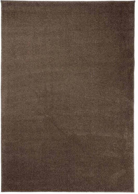 Tapeso Laagpolig vloerkleed Fine mokka 60x110 cm