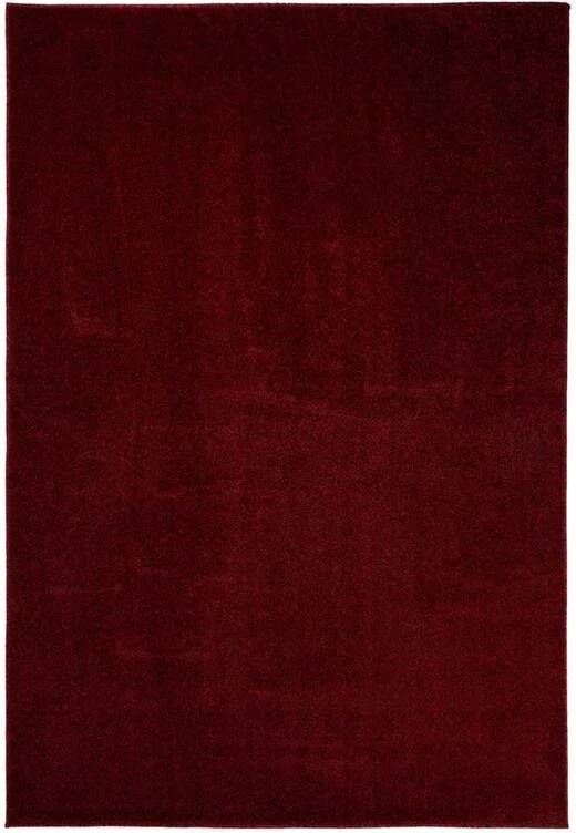 Tapeso Laagpolig vloerkleed Fine rood 300x400 cm