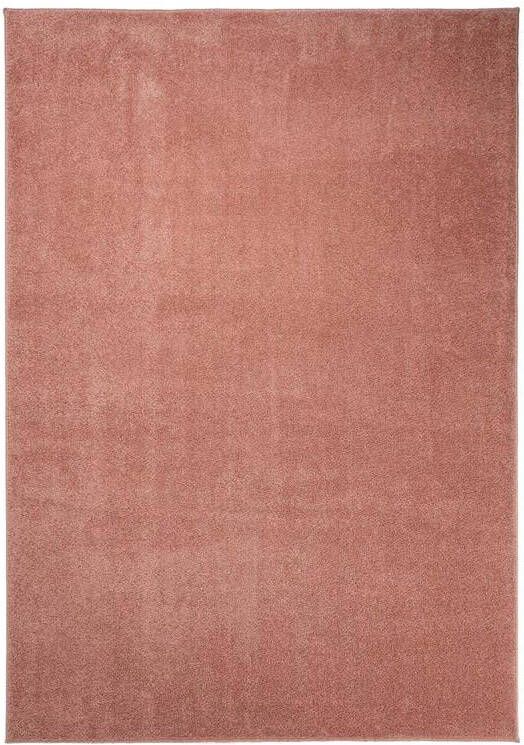 Tapeso Laagpolig vloerkleed Fine roze 100x300 cm