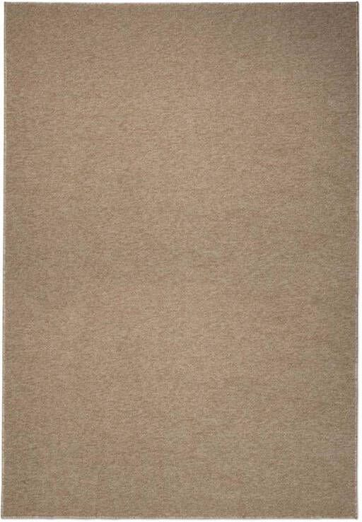Tapeso Laagpolig vloerkleed Lush beige 140x200 cm
