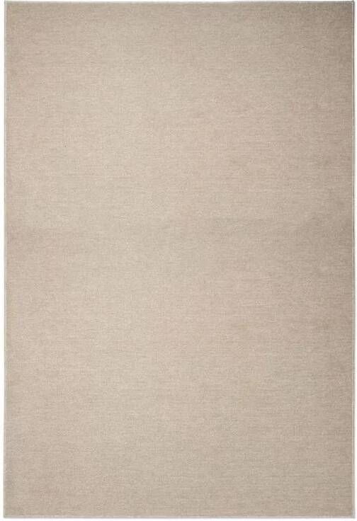 Tapeso Laagpolig vloerkleed Lush crème 100x300 cm
