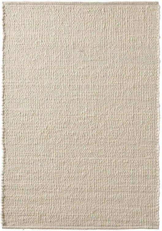 Tapeso Wollen vloerkleed Bokn wit 200x290 cm