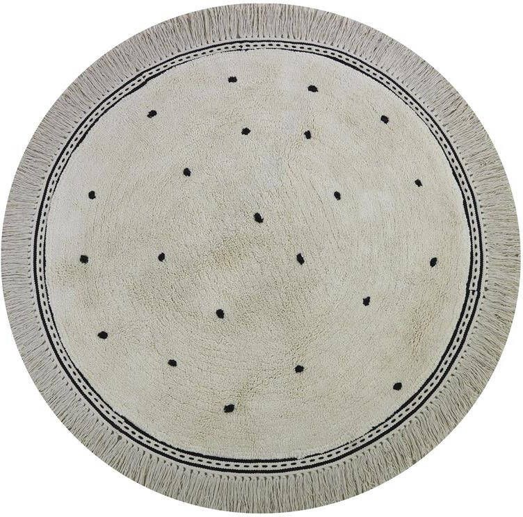 Tapis Petit Anna vloerkleed kindervloerkleed Ø110 cream