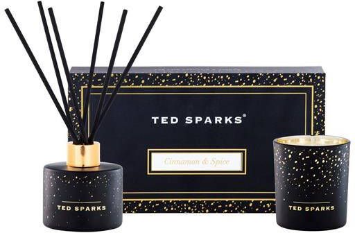 Ted Sparks Geurkaars & Geurstokjes Diffuser Gift Set Cinnamon &