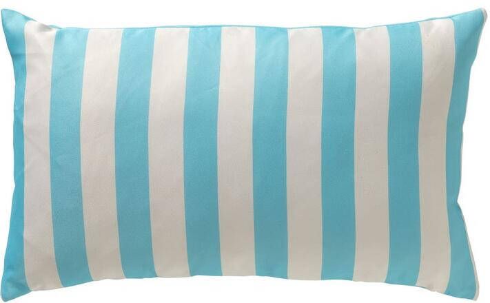 Textino Sia buitenkussen 30x50 cm blauw