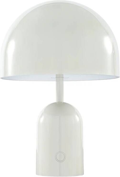 Tom Dixon Bell tafellamp LED oplaadbaar grijs