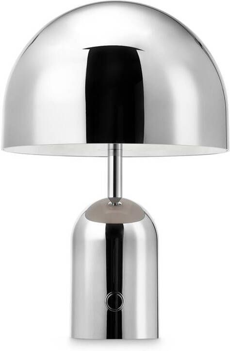 Tom Dixon Bell tafellamp LED oplaadbaar zilver