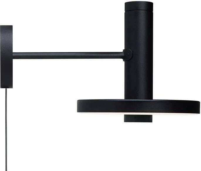 Tonone Beads 35 wandlamp LED downlight met stekker zwart