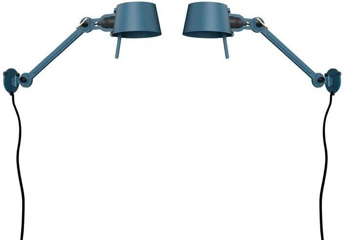 Tonone Bolt Bed Sidefit wandlamp met stekker set van 2 Thunder Blue