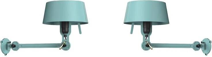 Tonone Bolt Bed Underfit wandlamp install set van 2 Ice Blue