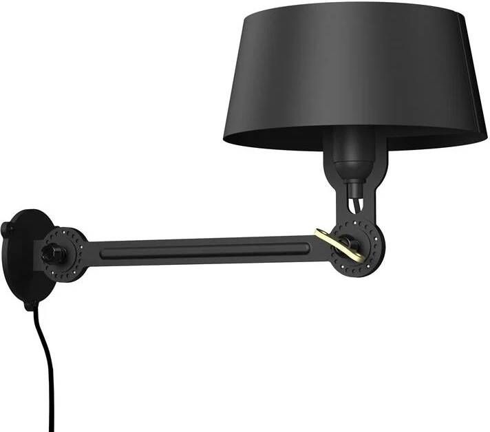 Tonone Bolt Underfit wandlamp met stekker Smokey Black