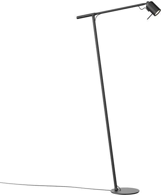 Tonone One vloerlamp LED oplaadbaar Smokey Black
