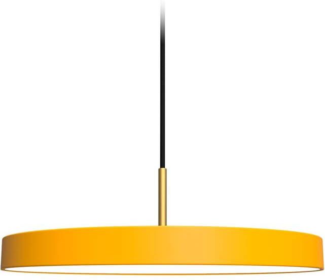 Umage Asteria Medium hanglamp saffron yellow met koordset Ø 43 cm