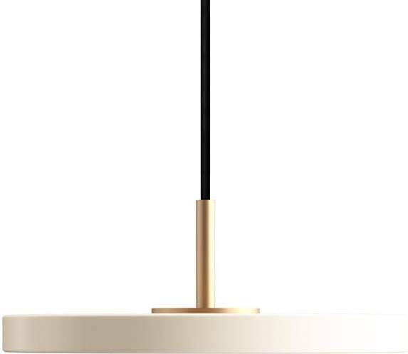 Umage Asteria Micro hanglamp LED Ø15 messing|parelwit