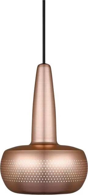 Umage Clava hanglamp brushed copper met koordset zwart Ø 21 5 cm