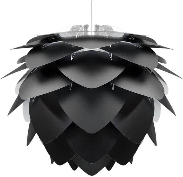 Umage Silvia Medium hanglamp black met koordset wit Ø 50 cm