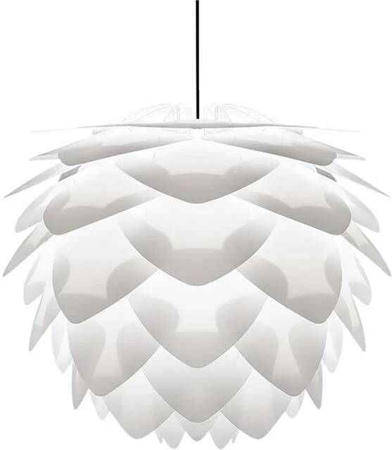 Umage Silvia Mini hanglamp white met koordset zwart Ø 32 cm