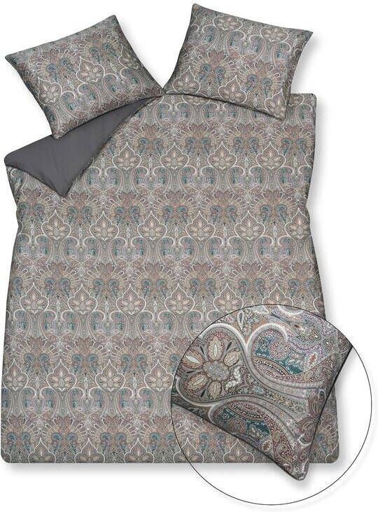 Vandyck Dekbedovertrek Home 96 Multi | Blauw | Paars | Satijnkatoen
