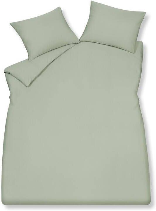 Vandyck Dekbedovertrek Home 98 Smoke Green | Groen | Satijnkatoen