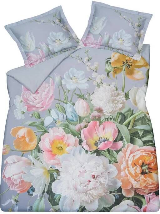 Vandyck Fleur Festive Dekbedovertrek 240x200 220 cm Lavender Blue