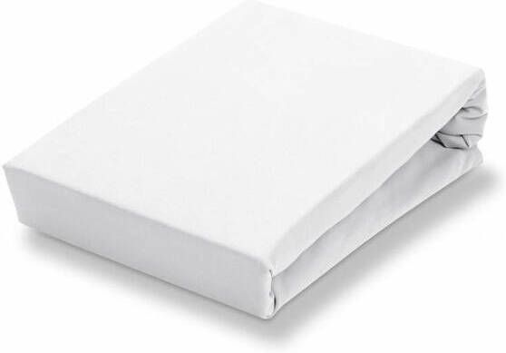 Vandyck Jersey Soft Topper Hoeslaken | 140 cm x 220 cm | Wit | Jersey Soft
