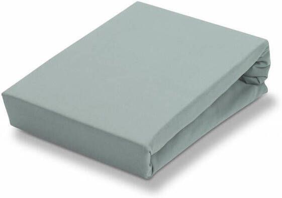 Vandyck Jersey Soft Topper Hoeslaken Celadon Green | 140 x 220 cm | Groen