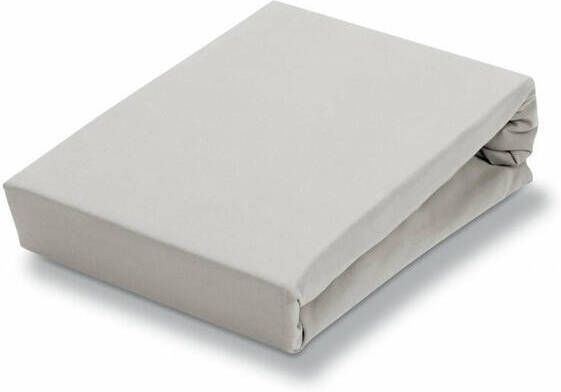 Vandyck Jersey Supreme Hoeslaken Silver Grey | 140 x 220 cm | Grijs