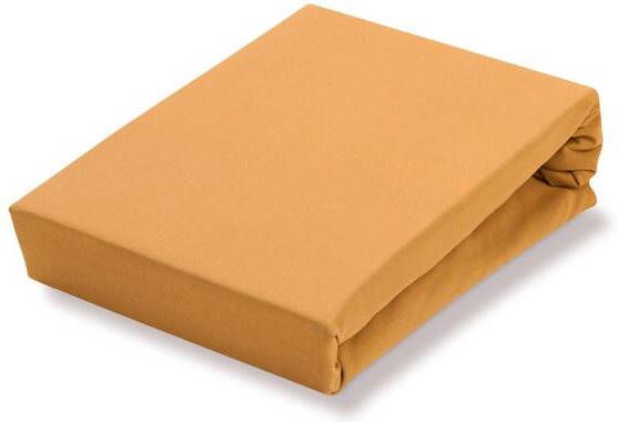 Vandyck Jersey Supreme Hoeslaken Sandy Gold | 140 x 220 cm | Beige | Geel | Goud