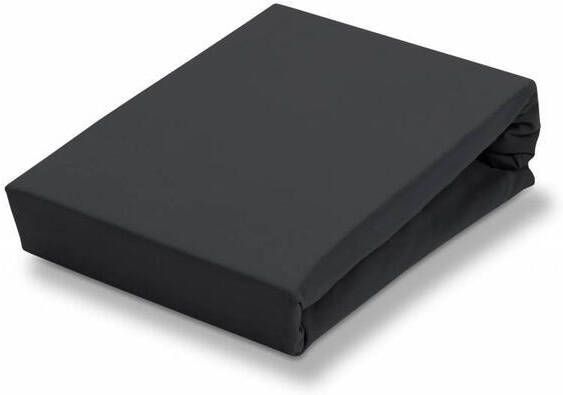 Vandyck Jersey Supreme Topper Hoeslaken | 140 cm x 220 cm | Zwart
