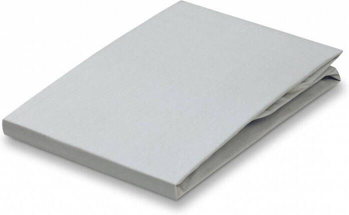 Vandyck Percale Hoeslaken Silver Grey | 210 x 210 cm | Grijs | Katoen
