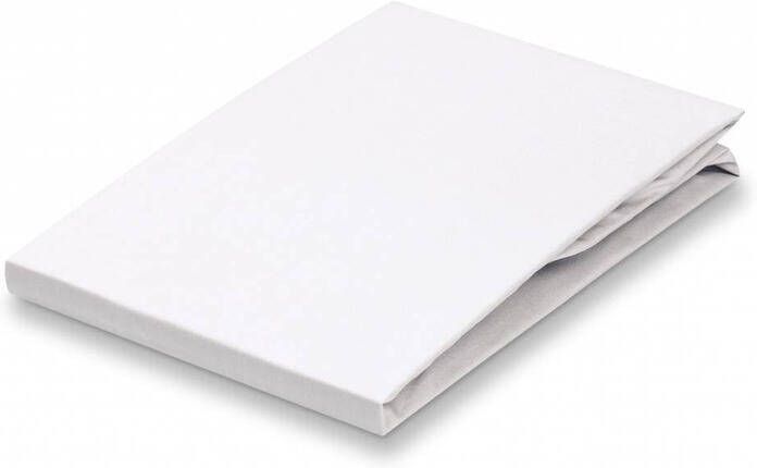 Vandyck Percale Topper Hoeslaken | 200 x 200 cm | Wit | Katoen