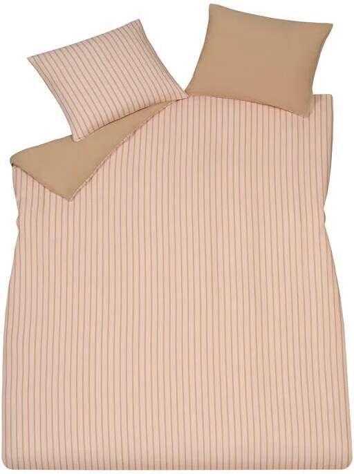 Vandyck Pure Dekbedovertrek 140x200 220 cm Sepia Pink