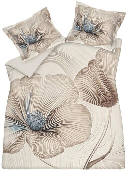 Vandyck Royal Garden Dekbedovertrek 200x200 220 cm Cream Tan