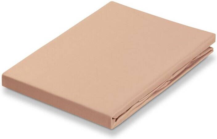 Vandyck Satin Hoeslaken Praline | 140 cm x 220 cm | Beige | Bruin