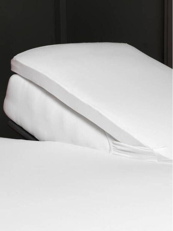 Vandyck Split Topperbeschermer Molton Stretch | 180 x 220 cm