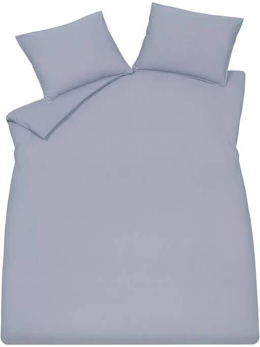 Vandyck Washed Cotton Dekbedovertrek 200x200 220 cm Lavender Blue