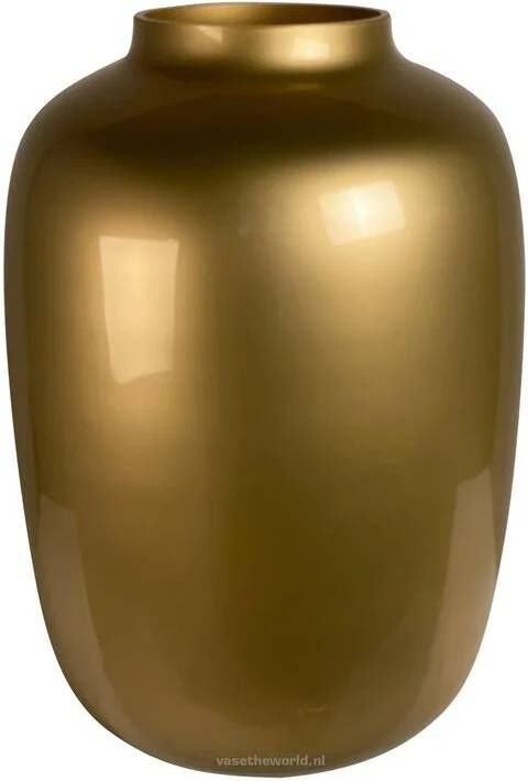 Vase The World Artic Gold Vaas M