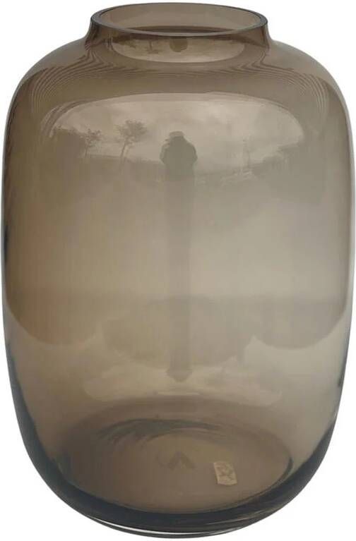 Vase The World Artic L taupe Ø32 5 x H45 cm
