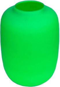 Vase The World Artic M Neon green Ø25 x H35 cm