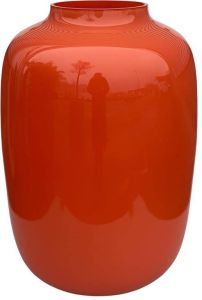 Vase The World Artic M orange Ø25 x H35 cm