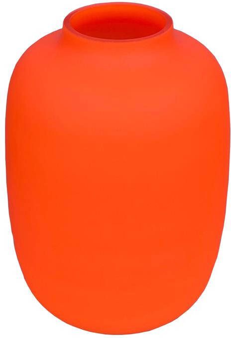 Vase The World Artic S Neon orange Ø21 x H29 cm