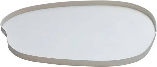 Vase The World Bariri S ivory L35 x B30 x H2 cm