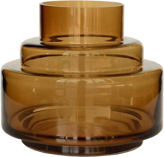 Vase The World Chari Vaas Ø 23 cm Cognac