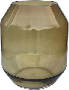 Vase The World Sill small cognac Ø20 x H24 cm