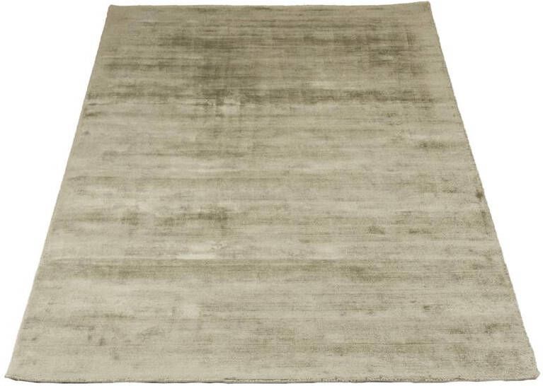 Veer Carpets Karpet Viscose Green 200 x 280 cm