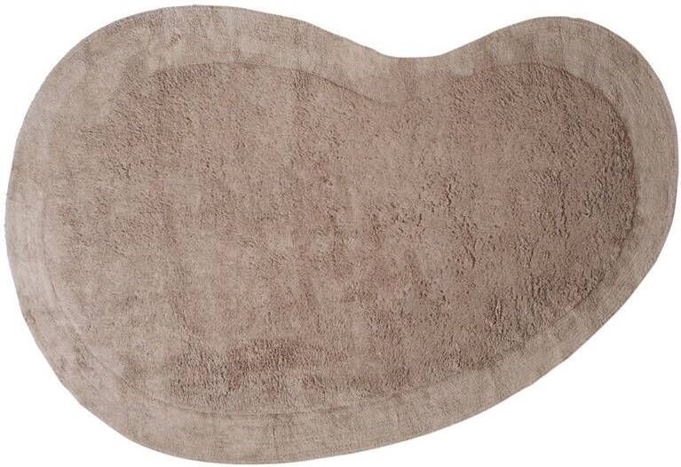 Veer Carpets Wasbaar Vloerkleed Bodi Taupe 140 x 200 cm