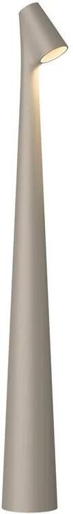 Vibia Africa 5580 tafellamp LED oplaadbaar large beige D1